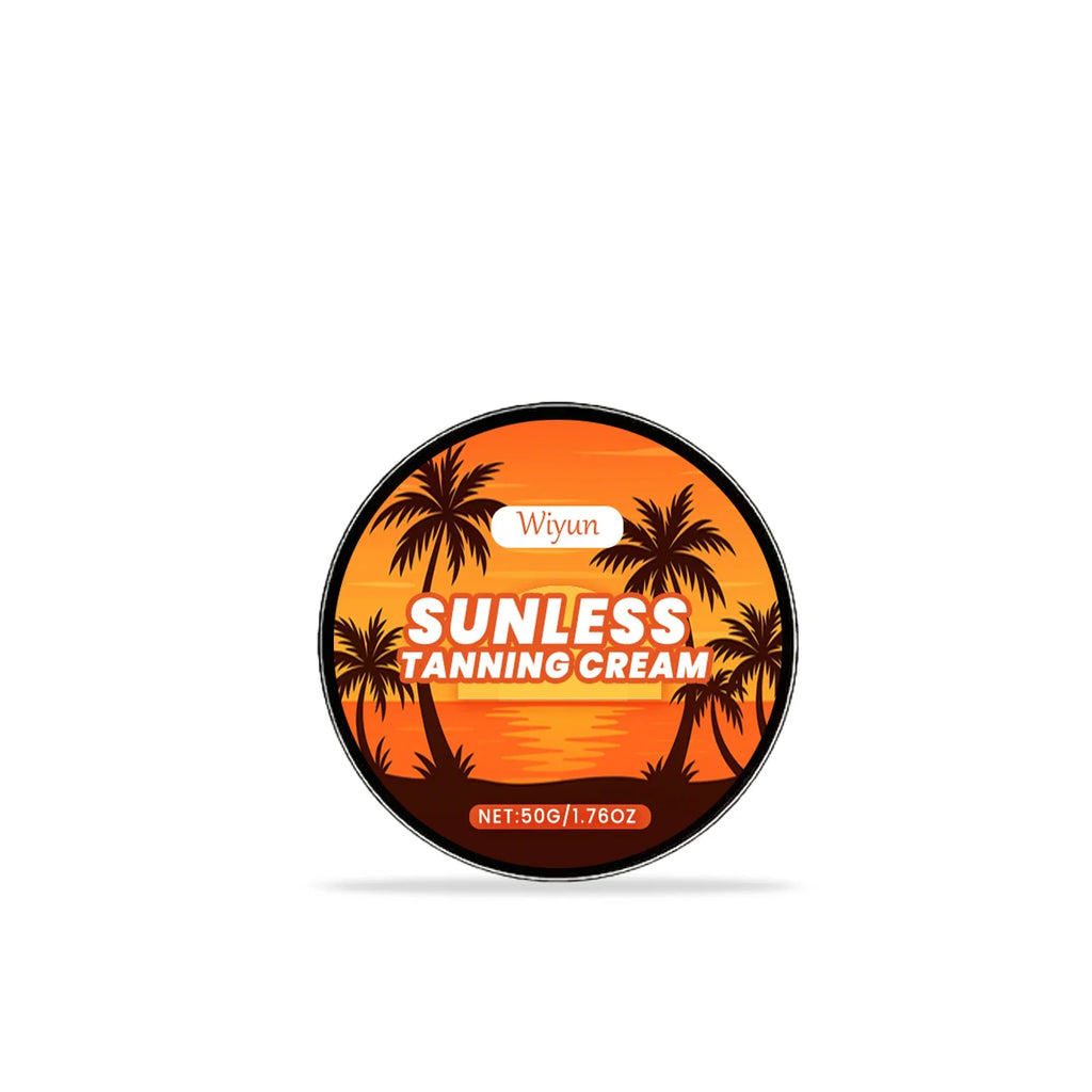 WIYUN Sunless Self Tanner Cream – Natural Bronze Glow 50g