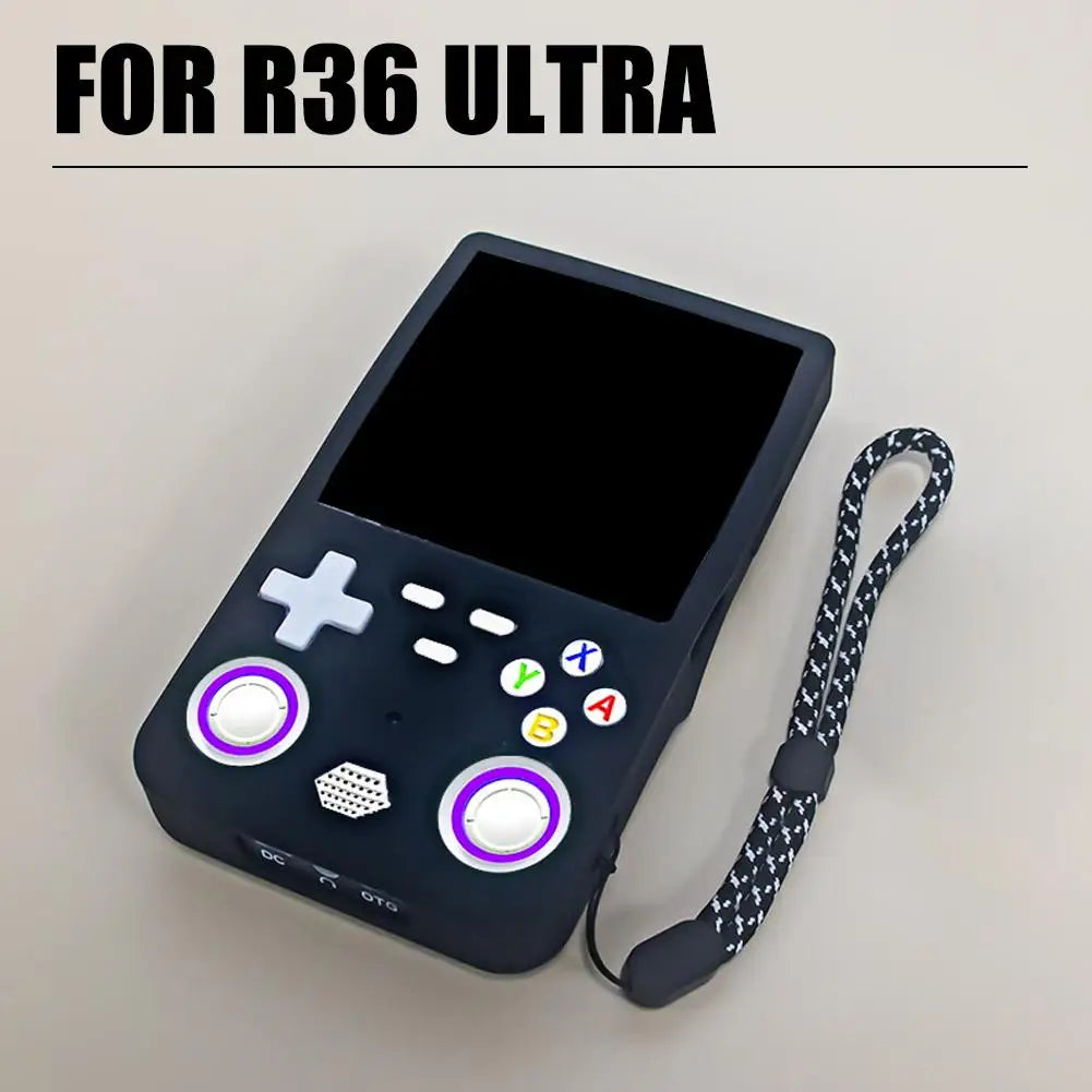 Silicone Case for R36 Ultra Handheld Game Console | Anti-Scratch