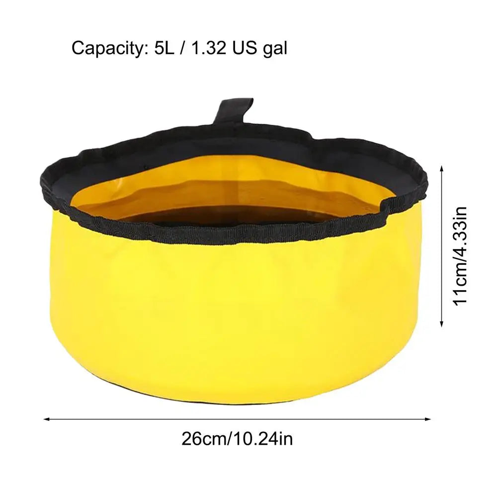 5L Portable Folding Water Bucket | Camping, Hiking & Outdoor