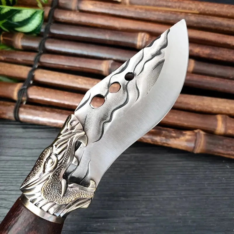 InLeung Hand Forged Boning Knife – Wood Handle Chef Knife