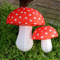 Hanging Lamp Large Mushroom Shaped Paper Lanterns Baby Shower Wedding