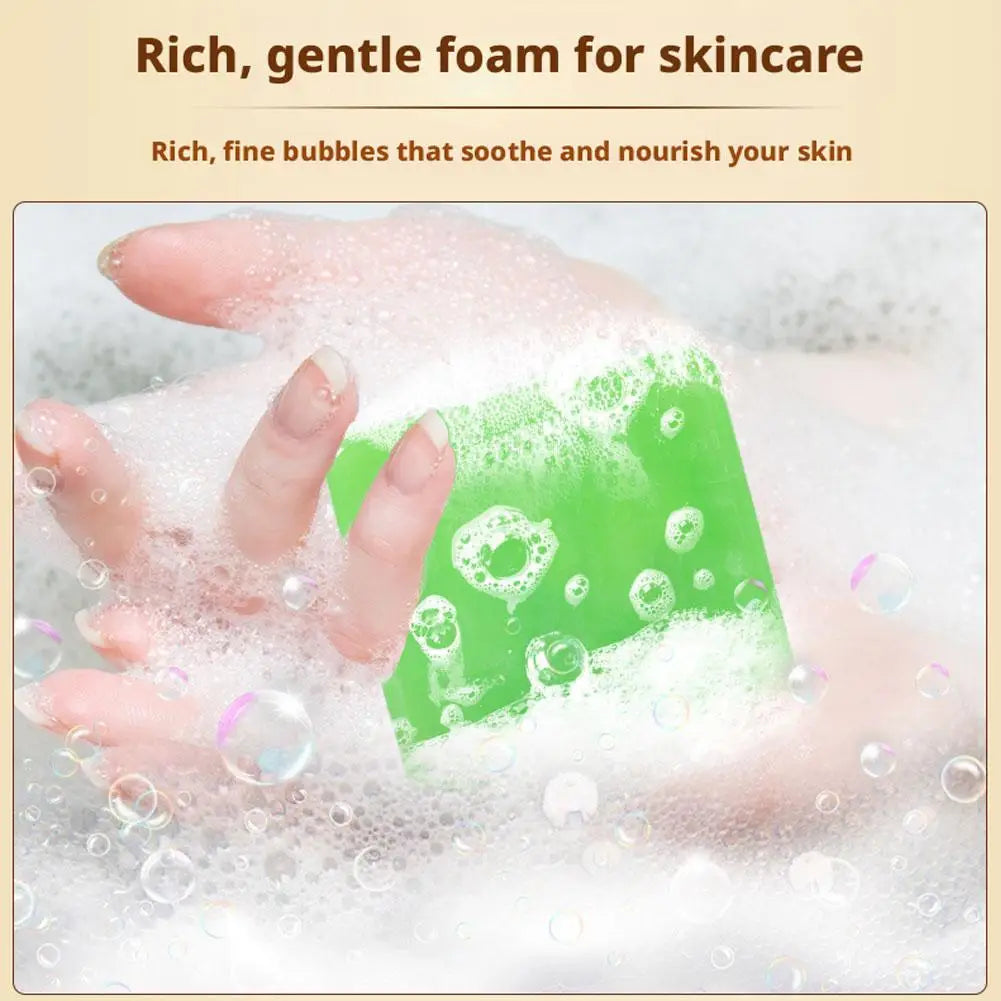 Relieve Acne Eliminate Body Odor Oil Soap Bar Face Natural Skin