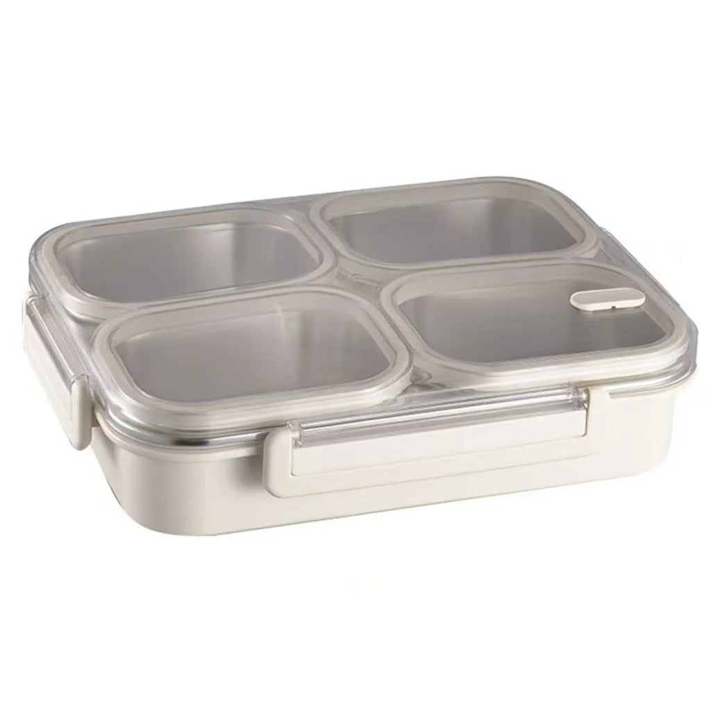 Stainless Steel Bento Lunch Box | 3-Compartment Leakproof
