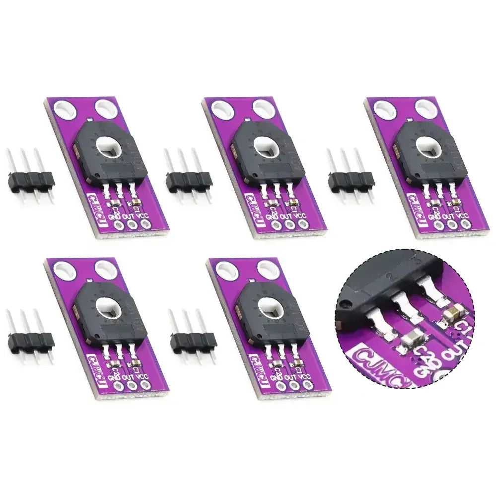 5-Pack CJMCU-103 Rotary Angle Sensor Module 10KΩ Potentiometer