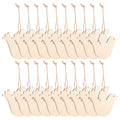 Unfinished Wooden Bird Cutouts DIY Craft Embellishments Twine