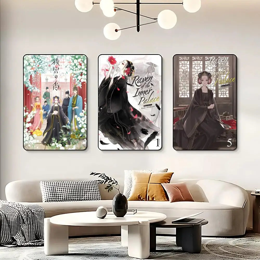 Raven of the Inner Palace Anime Poster | HD Self-Adhesive Wall Art