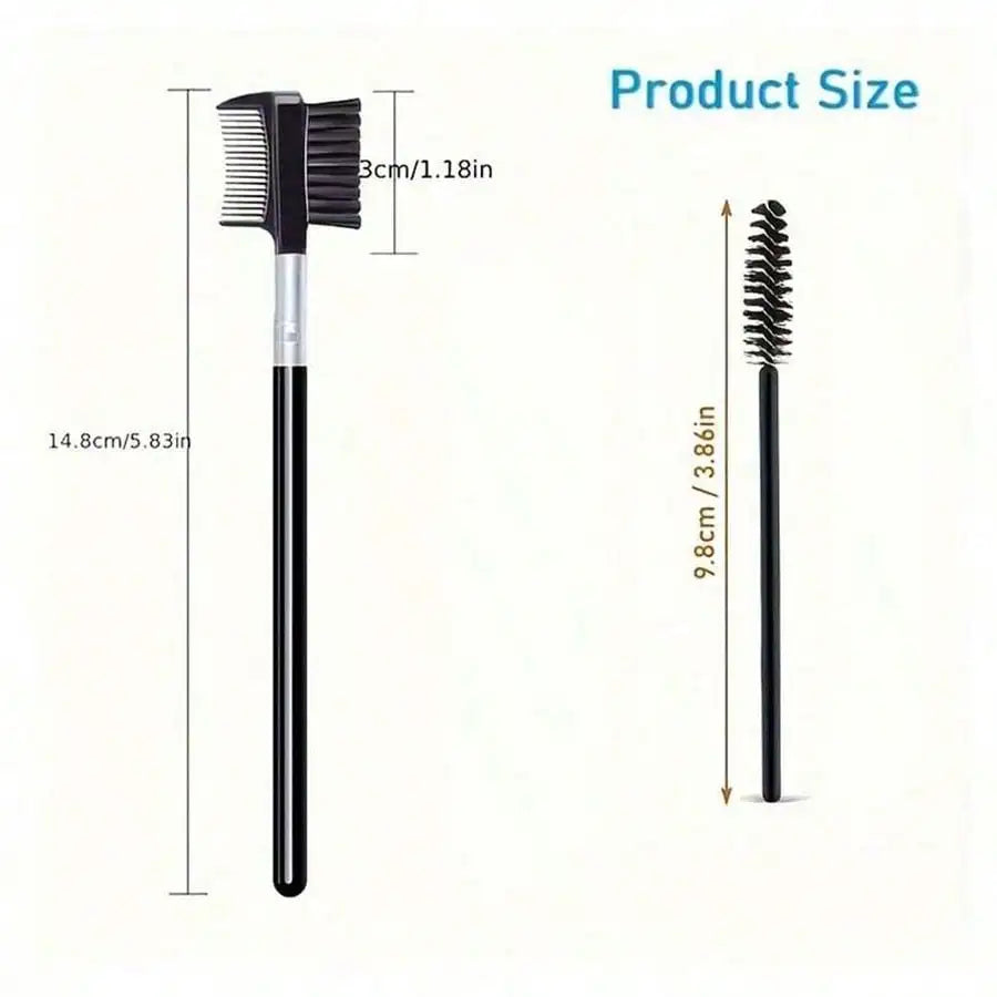11-in-1 Eyelash Grooming Kit – Curler, Wand & Brow Brush