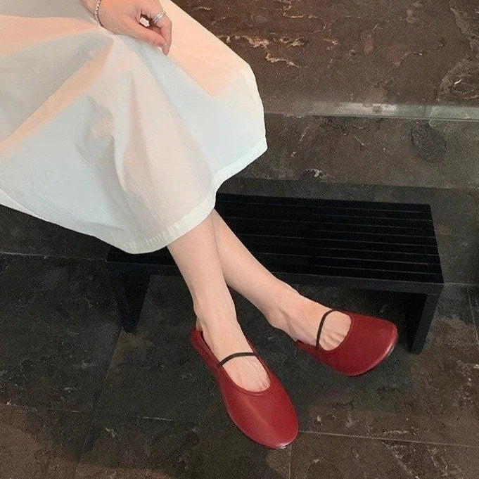 Women's Slip-On Ballet Flats – Soft Sole Ballerina Shoes