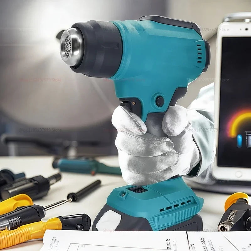 18V Cordless Heat Gun LED Display – Shrink Wrap & Soldering