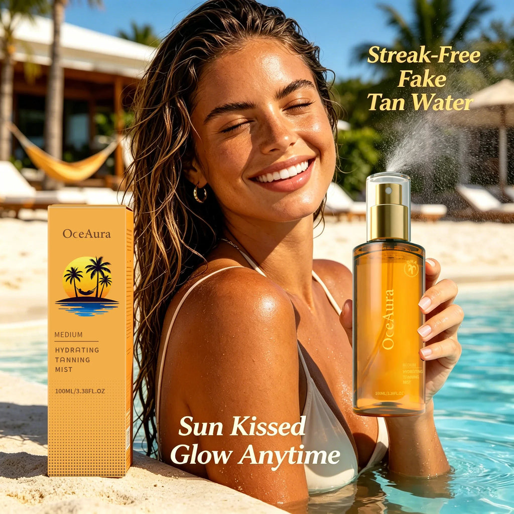 OceAura Hydrating Self Tanner Mist | Medium Bronze Glow 100ml