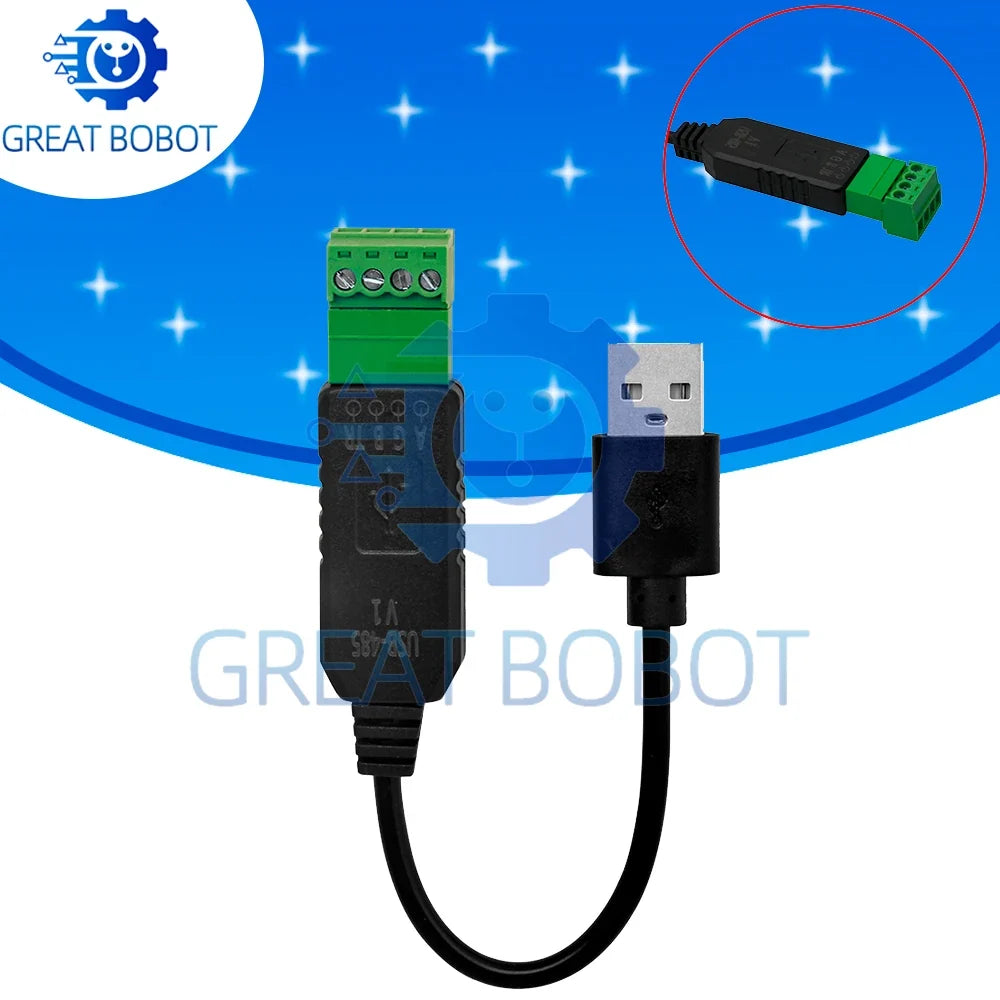 RS485 to USB Converter Module – Serial Port Adapter Board