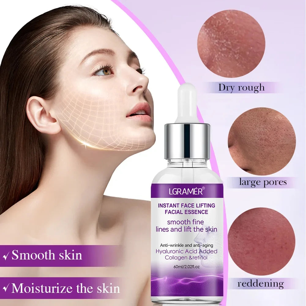 REAROYA Retinol Face Serum – Anti-Aging, Pore & Brightening 60ml