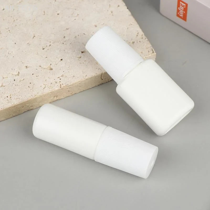 10-Pack 10ml Empty Refillable Nail Polish Bottles with Brush Cap