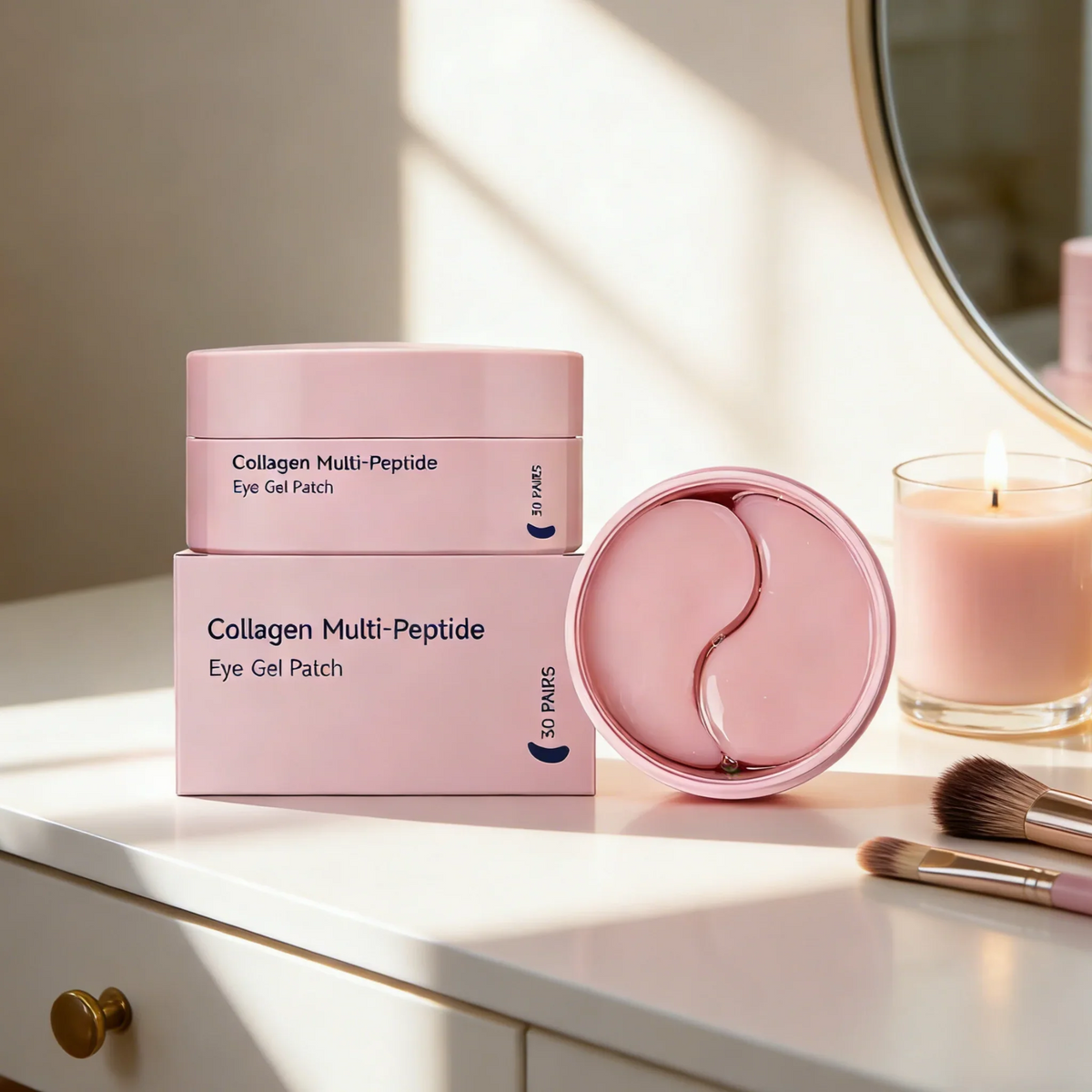 Hydrating Under Eye Gel Masks – Brighten & Tighten | 30 Pairs