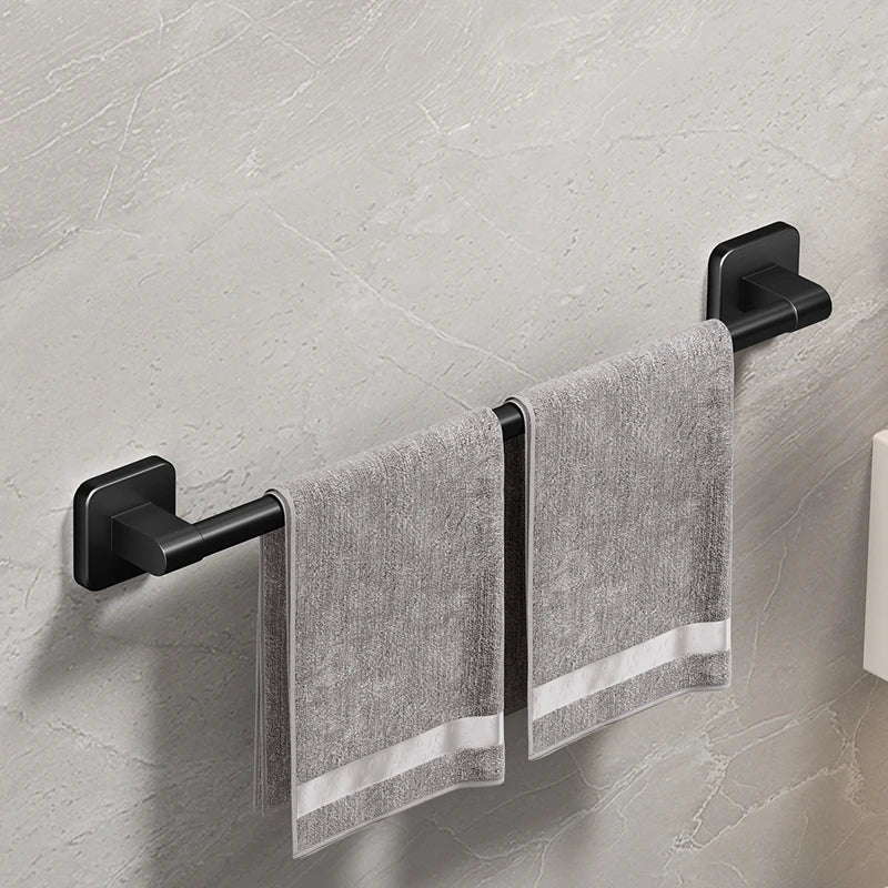 No-Drill Self-Adhesive Towel Bar | Aluminum Towel Rack