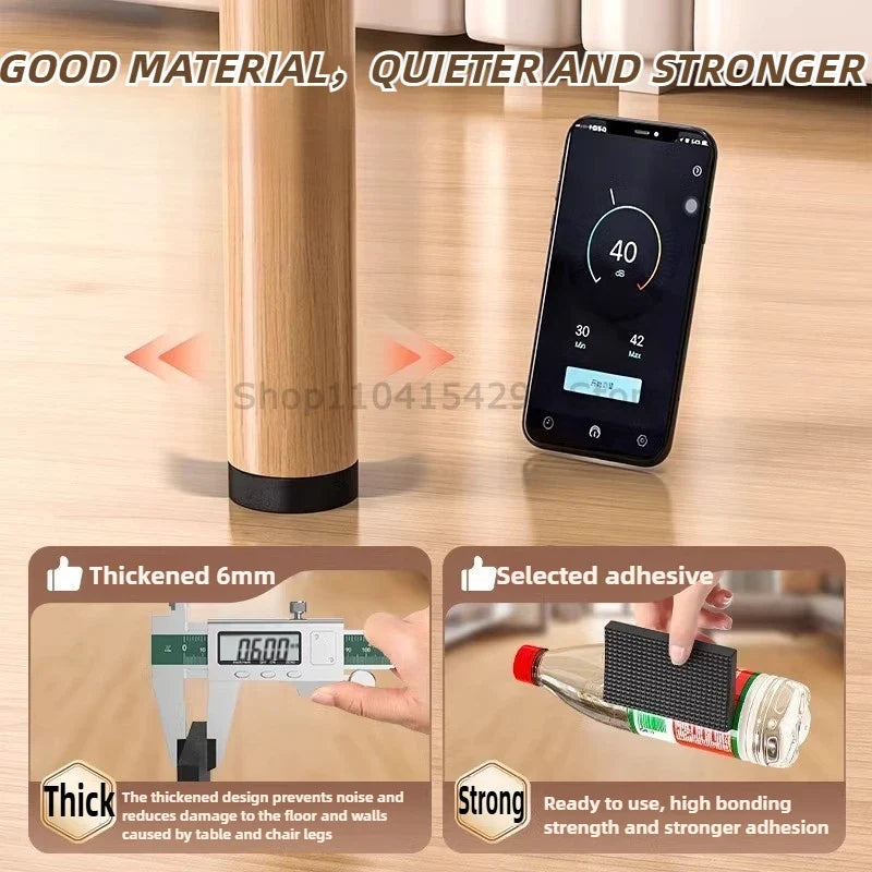 Non-Slip Self-Adhesive Furniture Leg Pads – 6mm EVA Roll