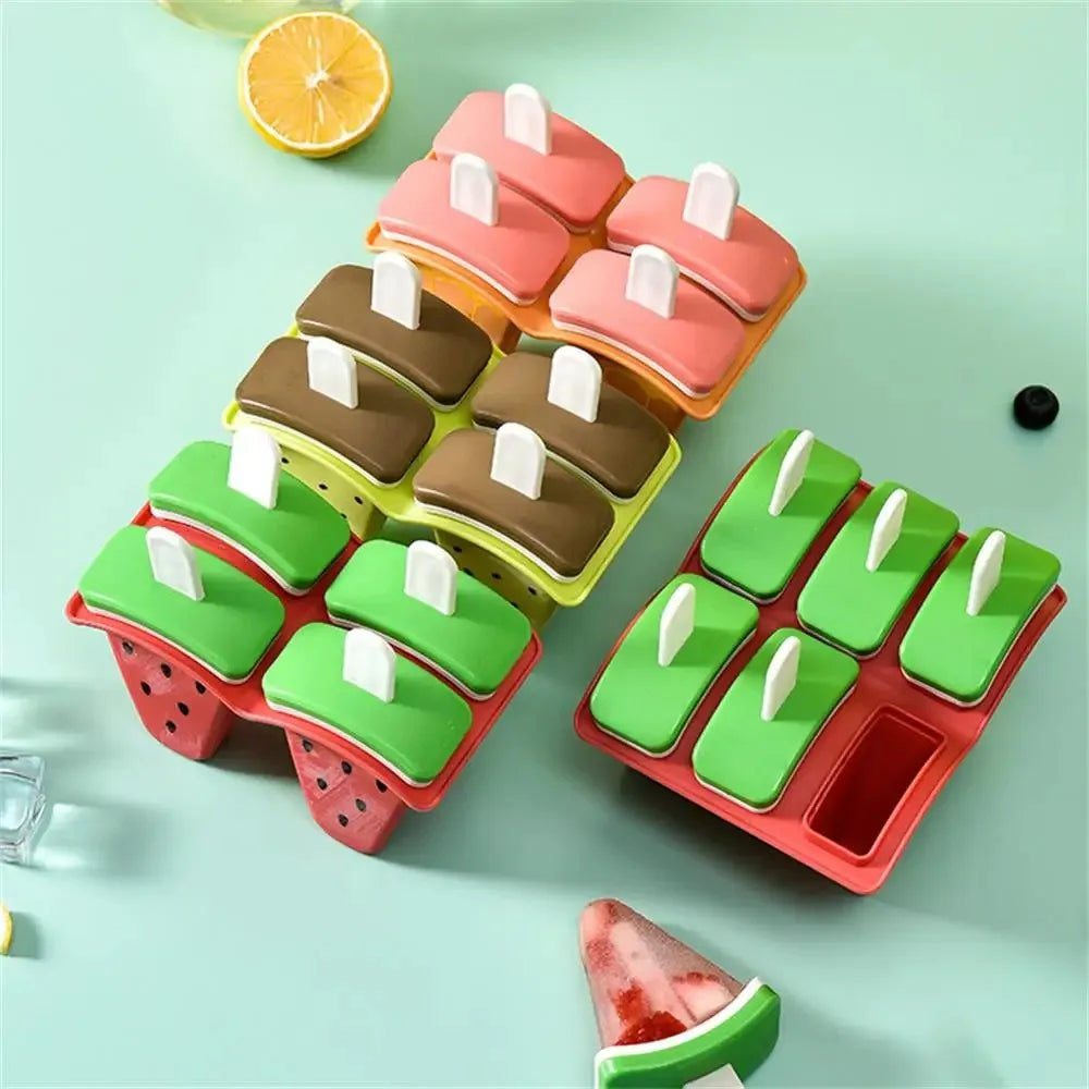 Watermelon Ice Cream Mold – DIY Popsicle Mould with Lid