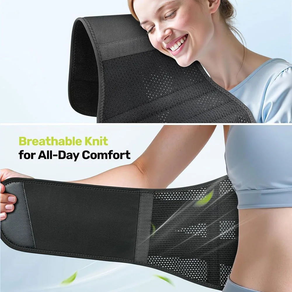 Breathable Adjustable Lumbar Support Back Brace | Waist Brace