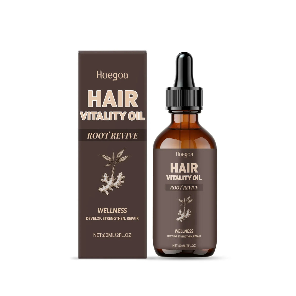 Argan Oil Hair Serum – Frizz Control & Damage Repair