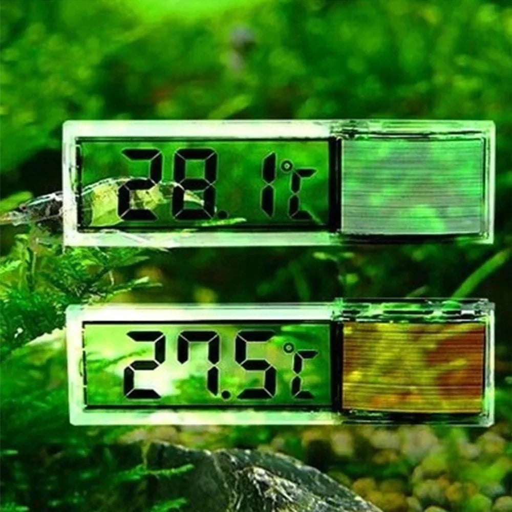 Electronic Fish Tank Temperature Waterproof Aquarium Thermometer 3D