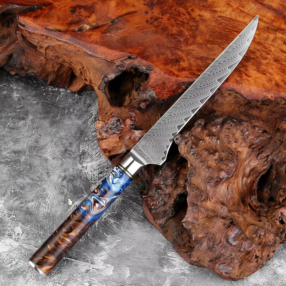 XITUO Damascus Steel Chef Knife Set | VG10 Japanese Kitchen Knives