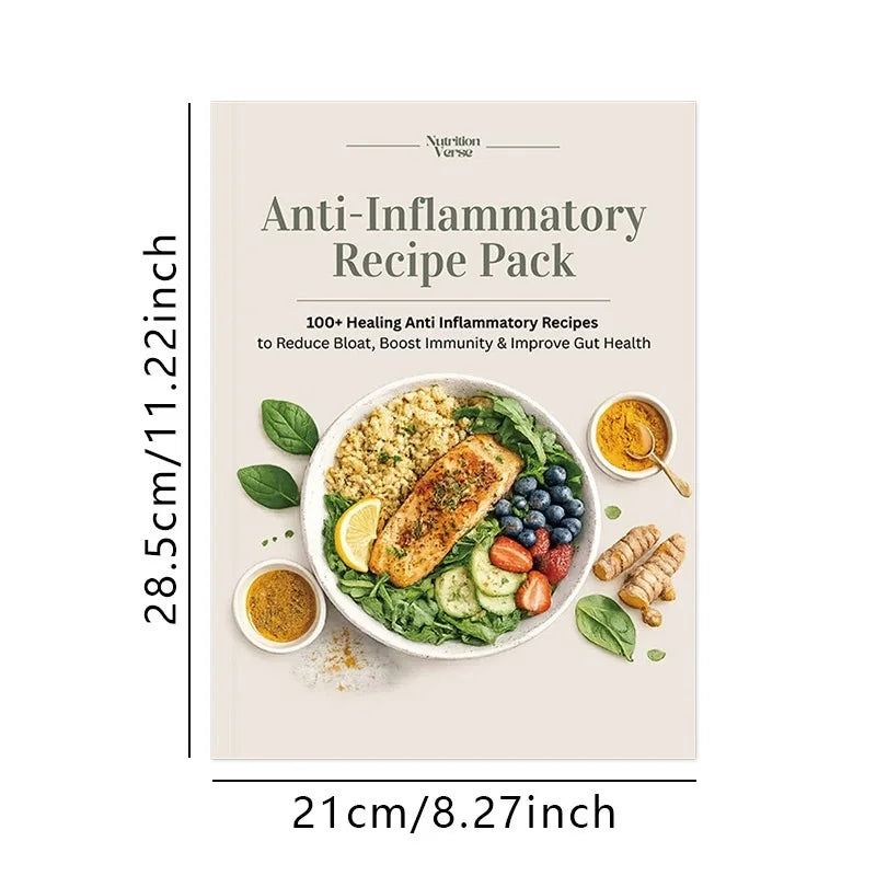 Anti-inflammatory Recipe Book 100+ Healing Anti Inflammatory Recipes