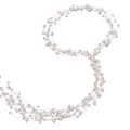 Multi-Layer Pearl Headband with 40cm Tassel Fringe | Bridal