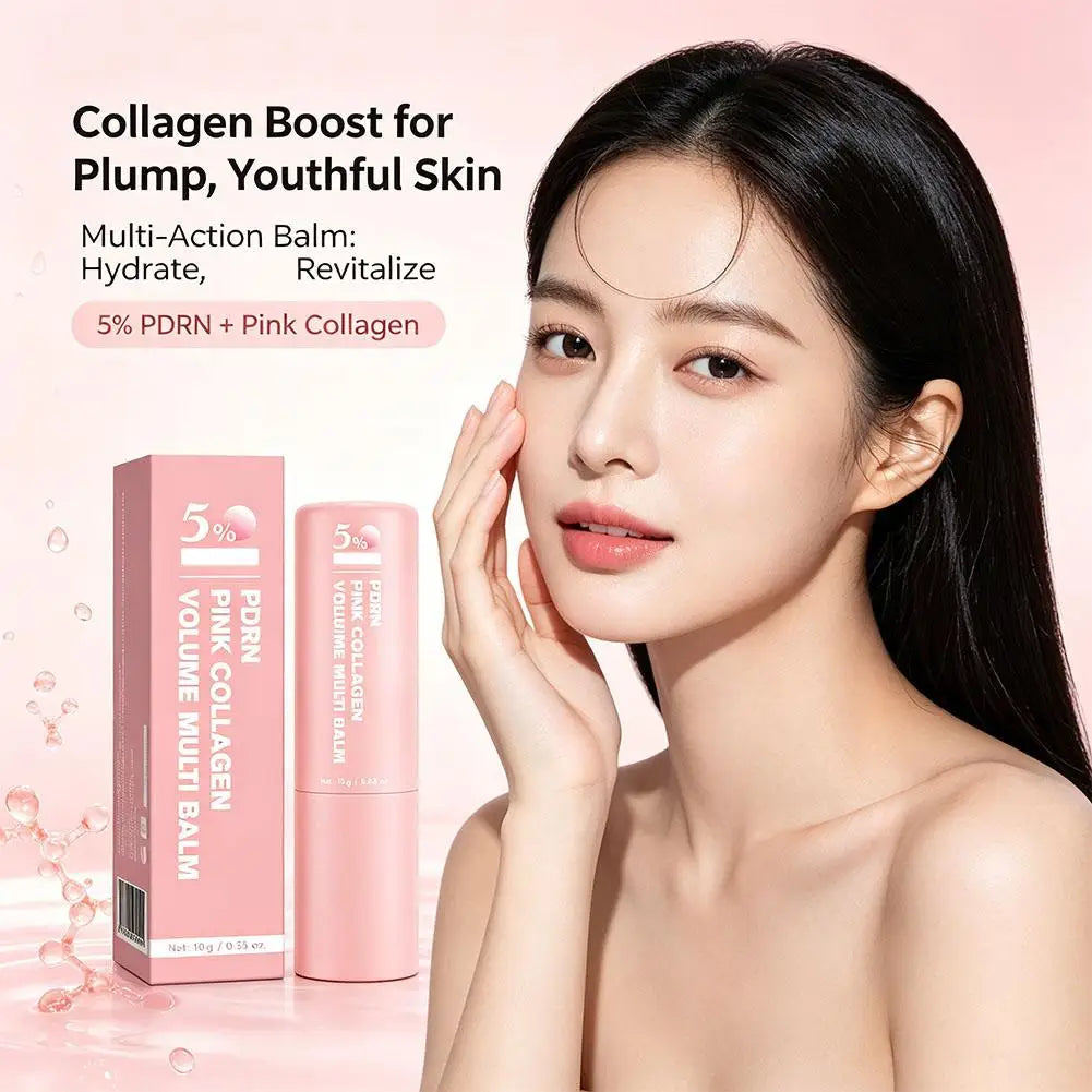 PDRN Pink Collagen Balm Stick – Face & Lip Moisturizer