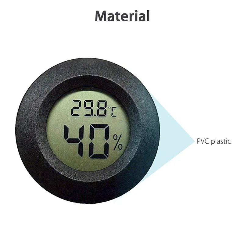 Digital Indoor Thermometer Hygrometer | LCD Temp & Humidity Sensor