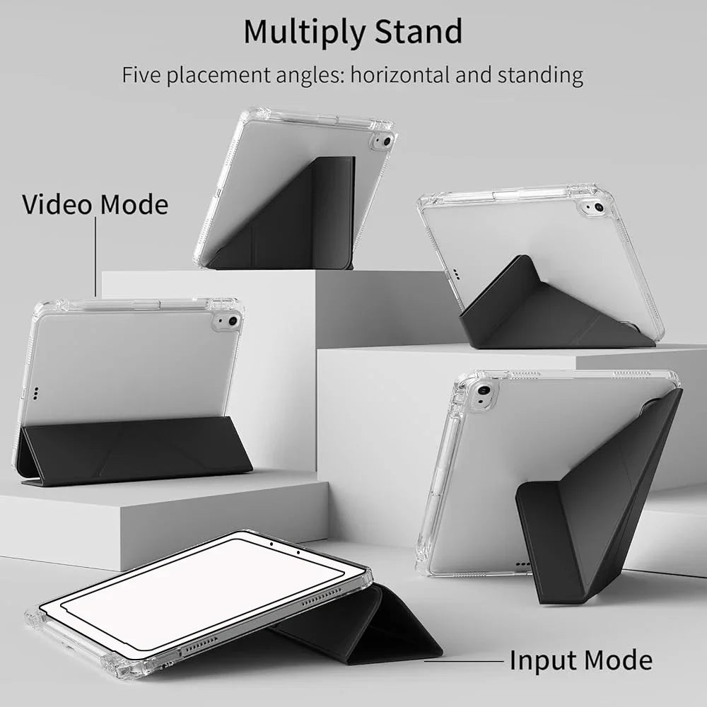 Y-Shape iPad Case | Pencil Holder & Multi-Angle Stand