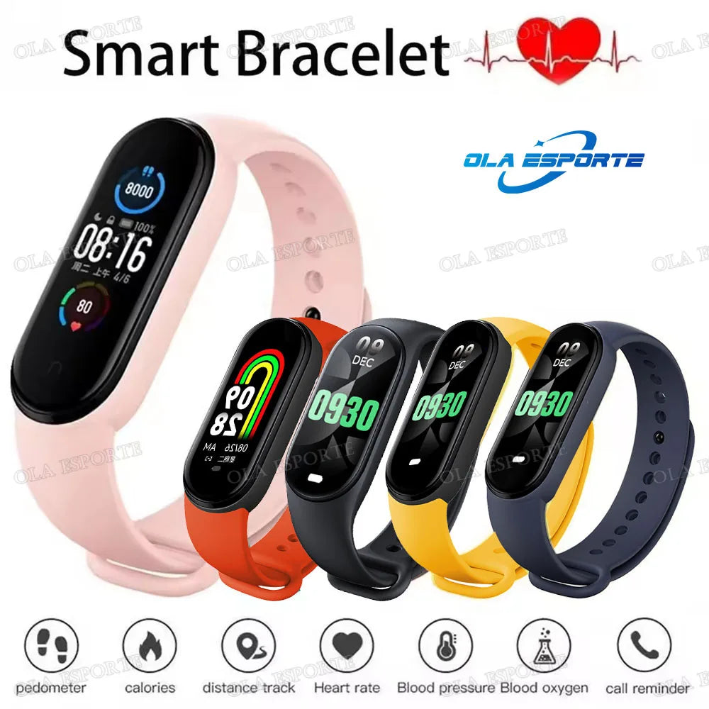 Smartwatch 2025 Men Women Smart Band Sleep Heart Rate Monitoring