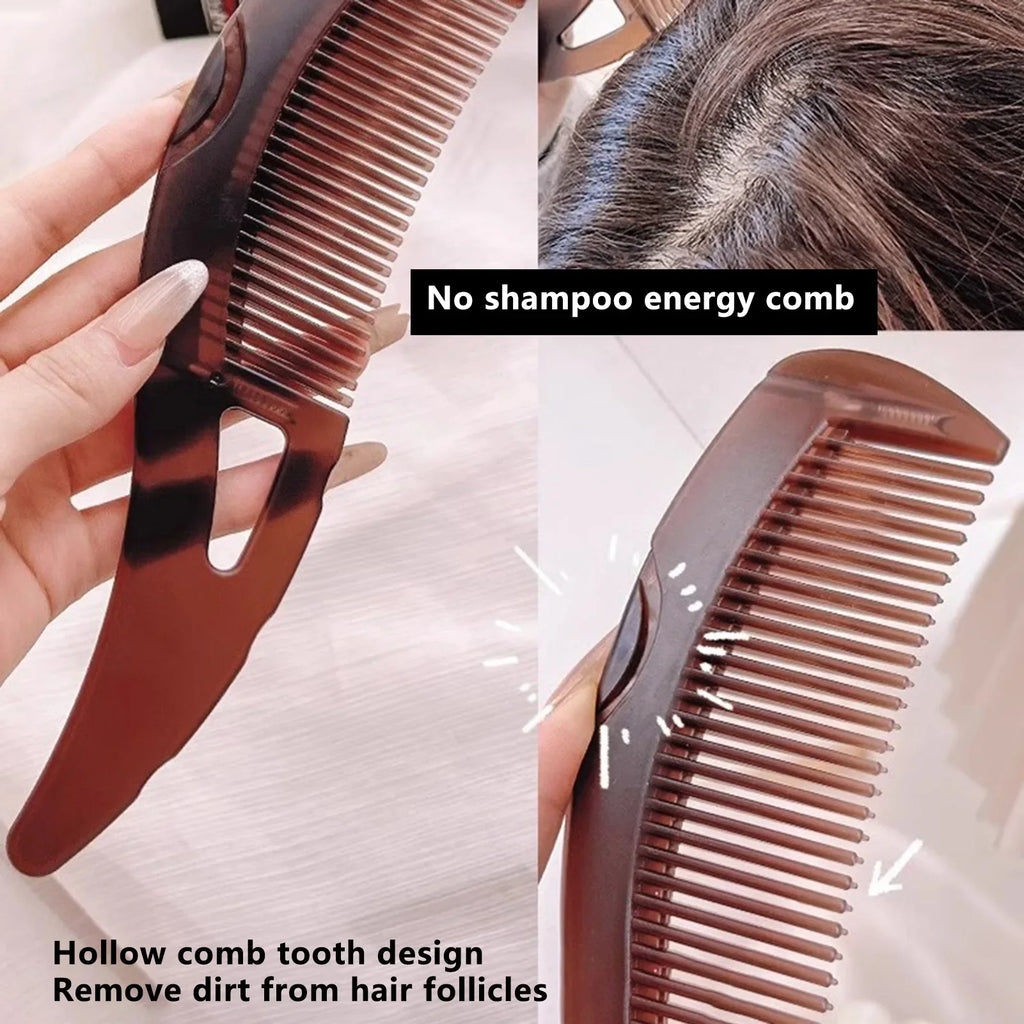 Scalp Massage Comb – Hollow Tooth Dandruff Removal Brush
