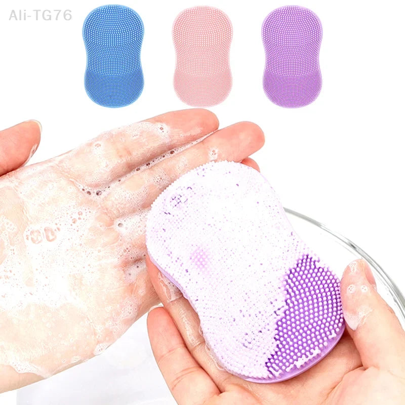 Silicone Face Cleansing Brush & Soft Exfoliator Facial Massager