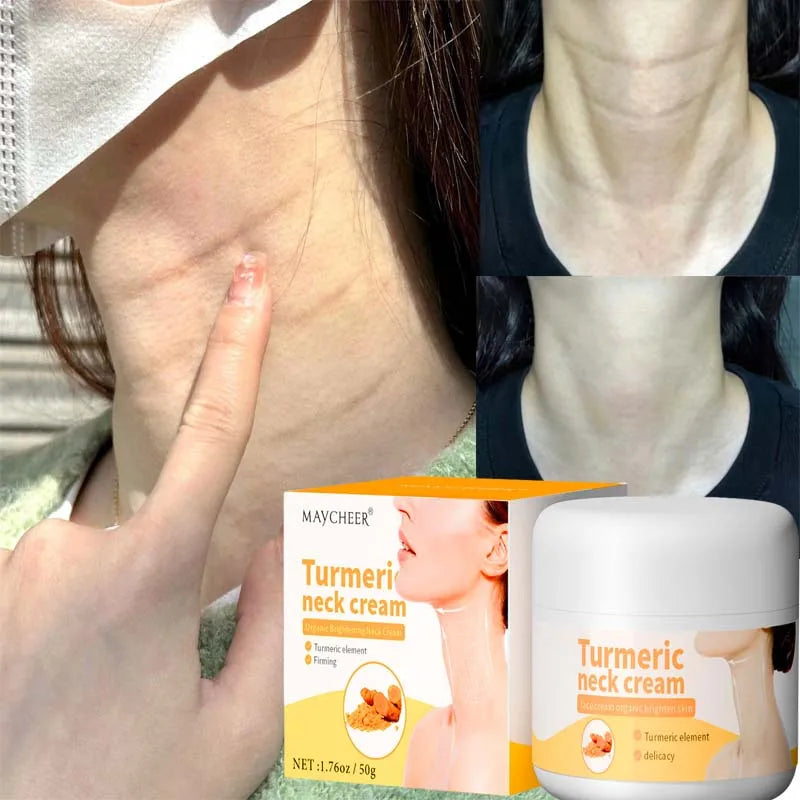 Turmeric Collagen Neck Cream – Firming & Brightening 50g