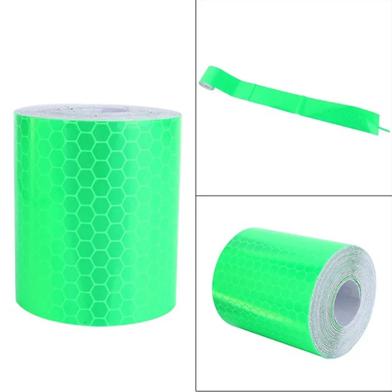 Car Truck Reflective Safety Warning Tape 1m×5cm Self-Adhesive