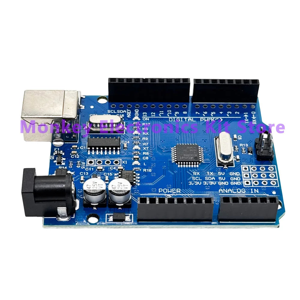 R3 Development Board CH340G MEGA328P SMD 16MHz + USB Cable