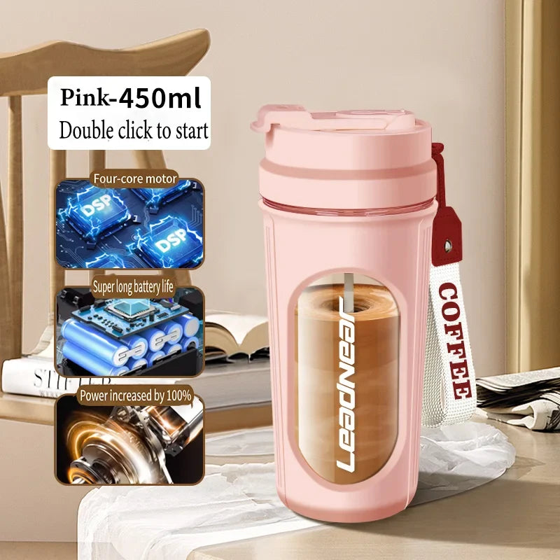 Electric Shaker Cup Automatic Self-mixing Sports Protein Powder