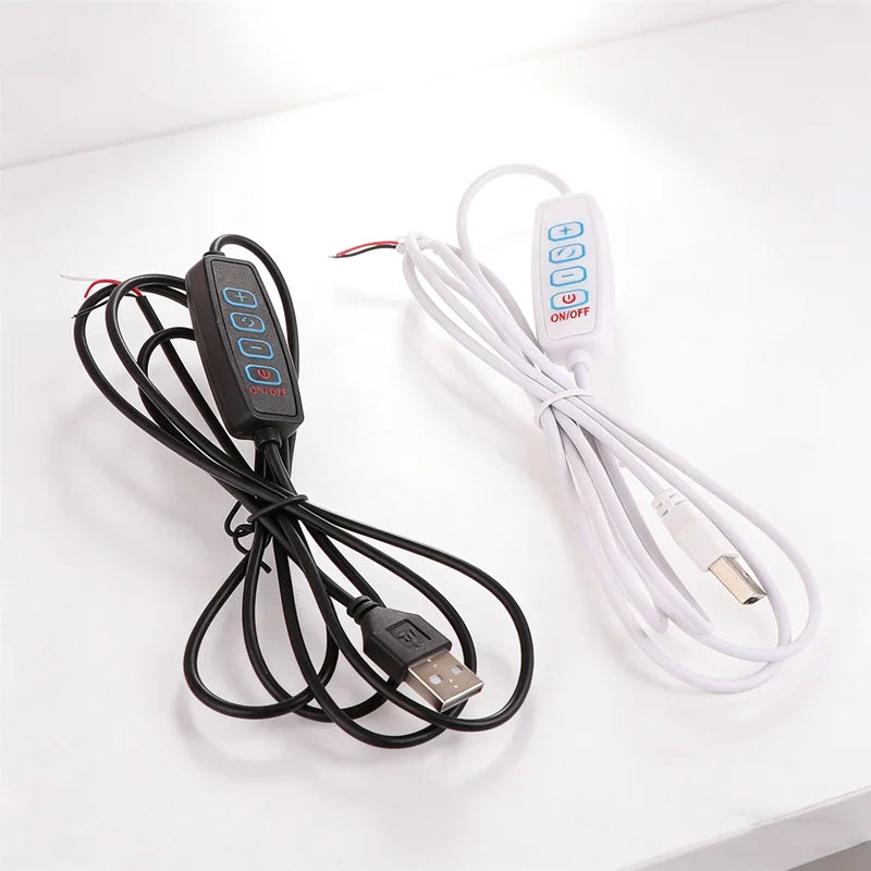 2-Channel 5V LED Dimmer Controller 4-Key Remote | CCT Bicolor Strip
