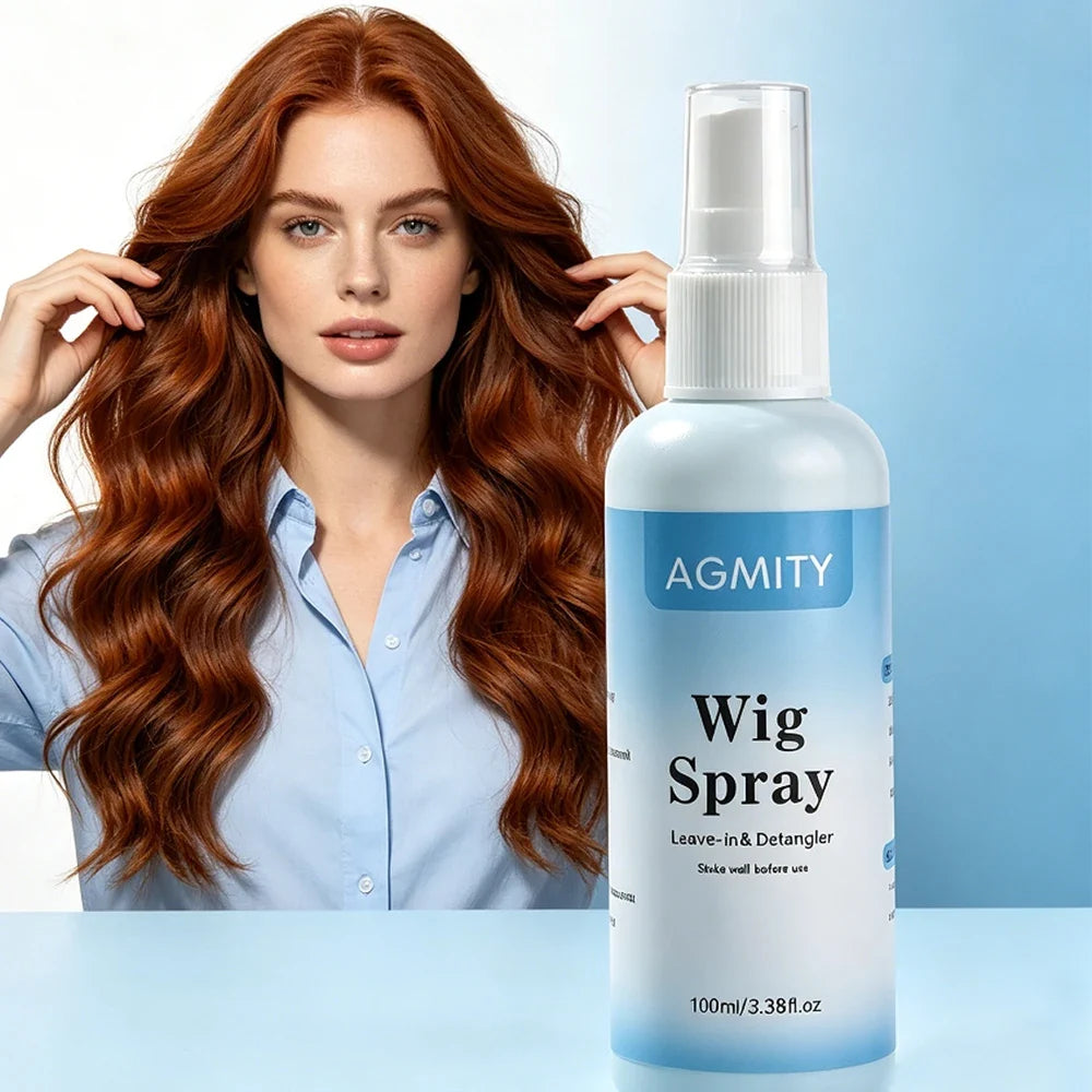 Moisturizing Wig Care Spray – Leave-In Conditioner, Anti-Frizz