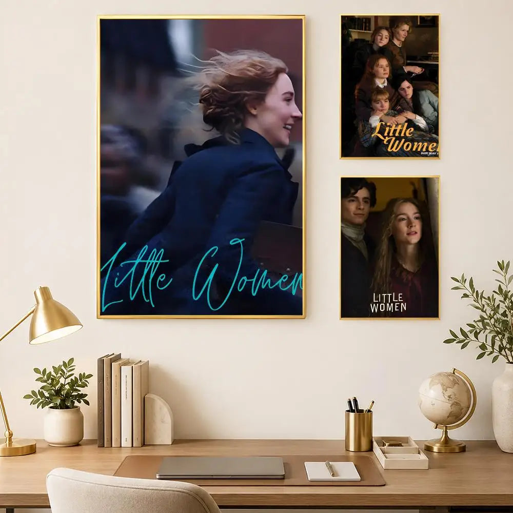 Little Women Movie Poster – Self-Stick HD Waterproof Wall Art