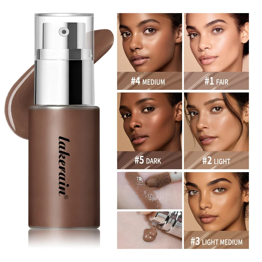 Lakerain Bronzing Foundation Serum | Contour & Brighten Skin