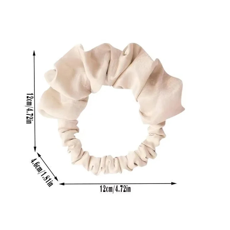 Satin Elastic Headband & Heatless Curl Tool – 8 Colors