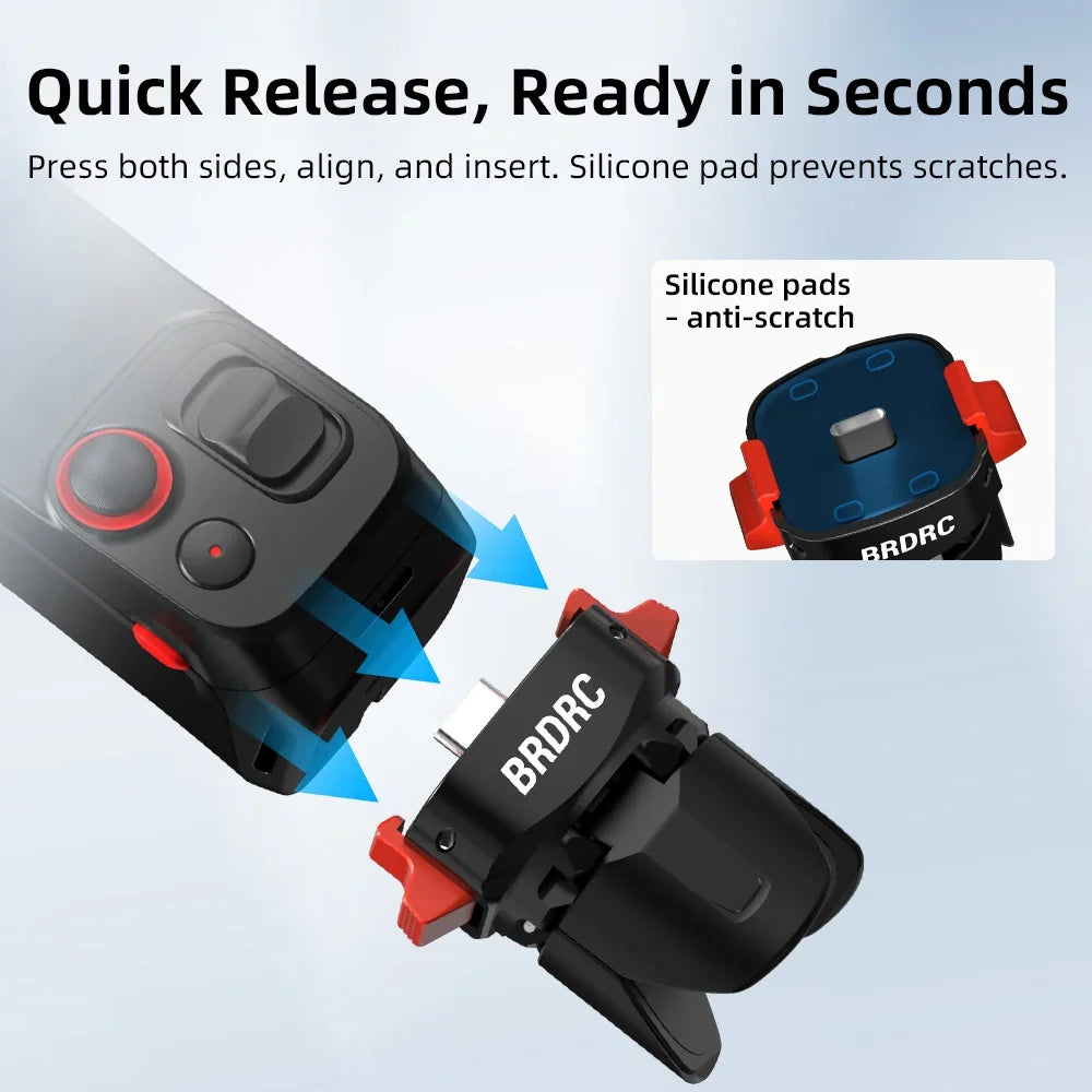 Magnetic Charging Tripod Stand for Insta360 Luna Ultra