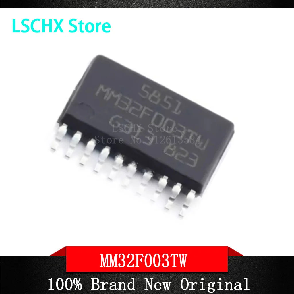 5-Pack MindMotion MM32 Microcontrollers – Mixed MCU Model Set