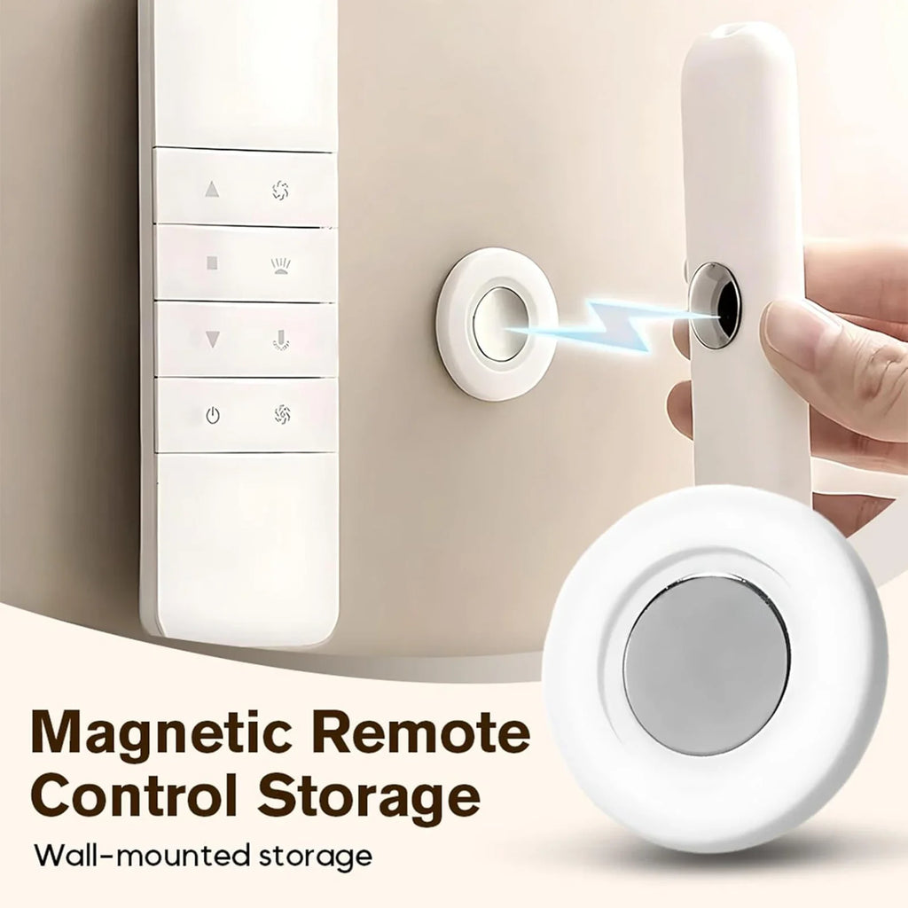 Round Magnetic Wall Hooks – Fridge & Home Organizer Holder