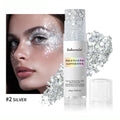 Glitter Gel Stick Highlighter – Pearl White & Pink Eyeshadow