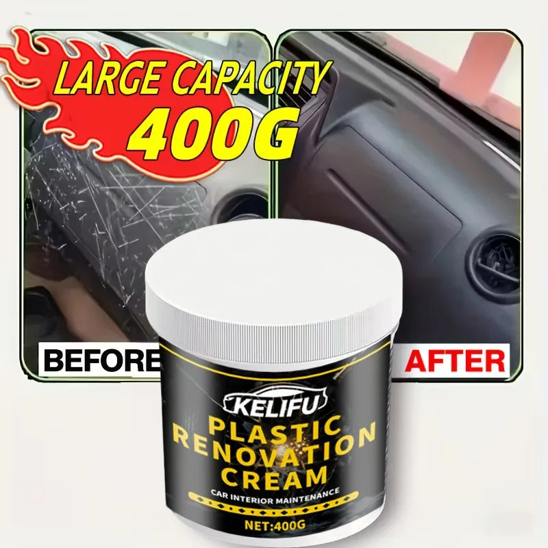 400g Plastic & Rubber Restorer – Scratch Repair & UV Protection