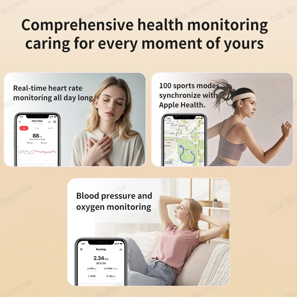 Women's Smart Ring – Heart Rate, Sleep & Fitness Tracker