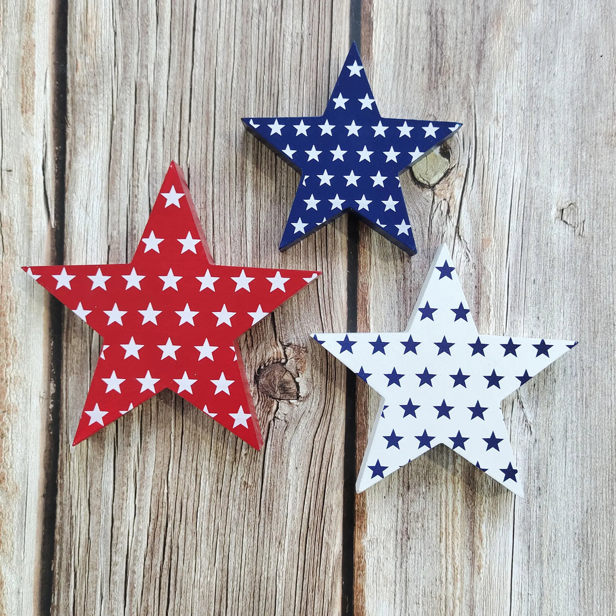 Independence Day Wooden Crafts National Creative Home Tabletop