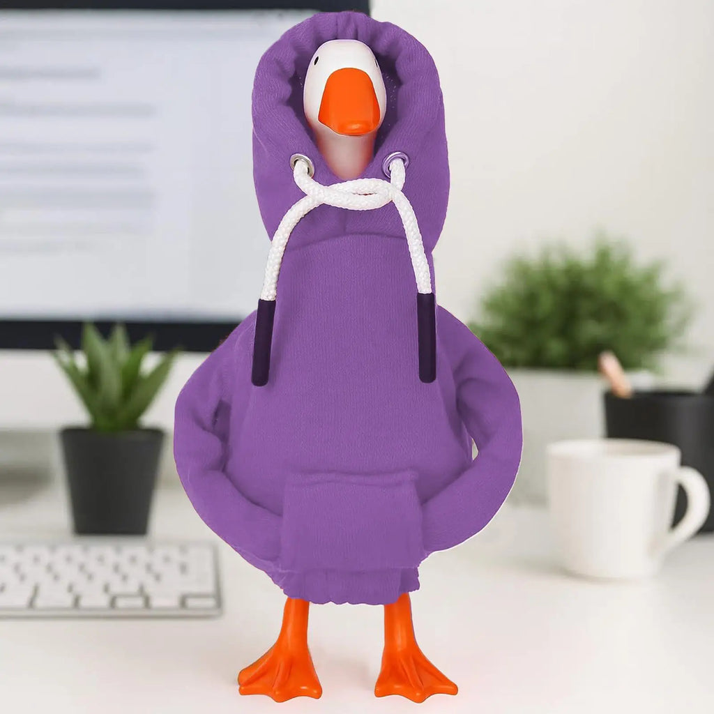 7-Inch Desk Goose Hoodie Outfit | Tabletop & Porch Decor